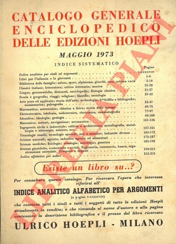 Catalogo generale delle