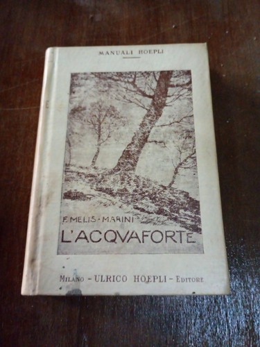 1916 raro manuale hoepli - raro,