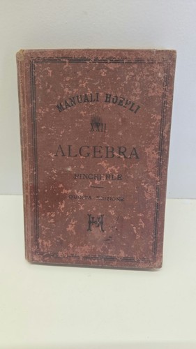 Manuale hoepli 1894 edizione - i,