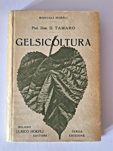 Manuale hoepli gelsicoltura - hoepli,