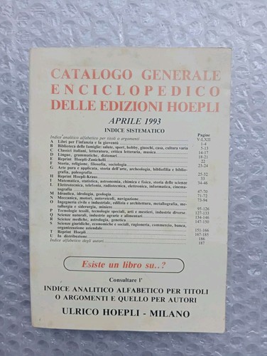 Manuali hoepli catalogo - -,
