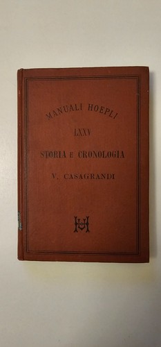 Manuale hoepli storia e - manuale,