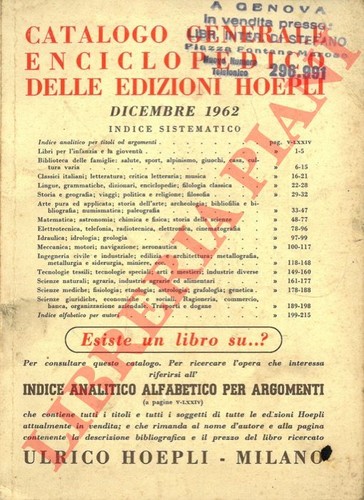 Catalogo generale delle