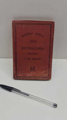 Manuale hoepli meteorologia - hoepli,