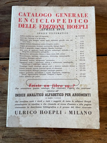 Catalogo generale delle
