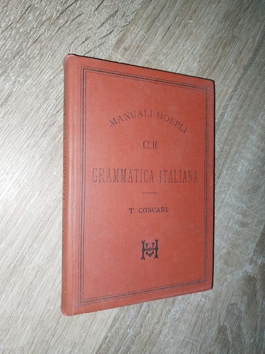 Concari grammatica - concari, t.;