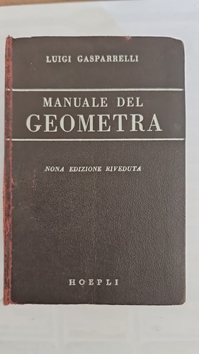 Manuale hoepli - -, del