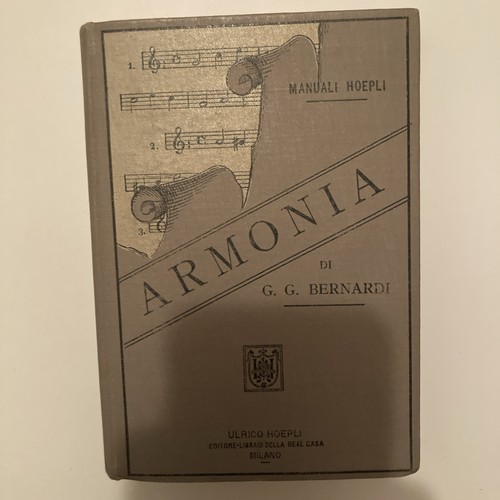 Manuali hoepli armonia - hoepli, “armonia”