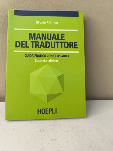 Manuale del traduttore - manuale, seconda