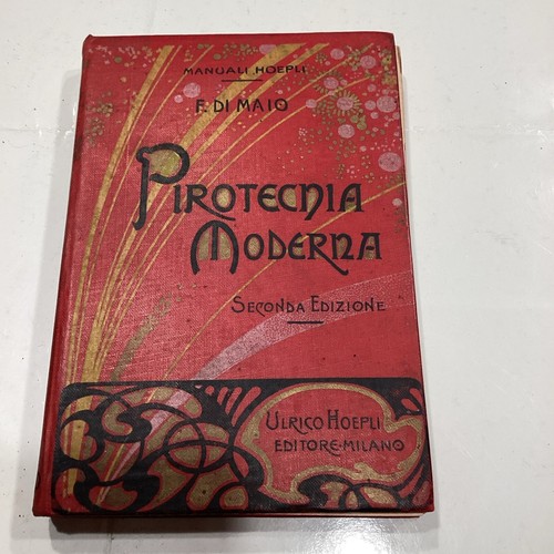 Manuale hoepli pirotecnia - manuale,