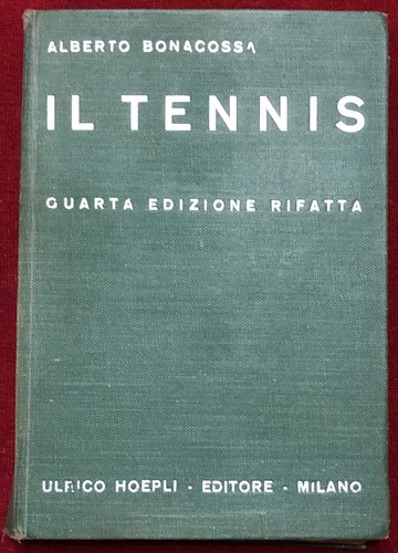 Alberto bonacossa il tennis - -,